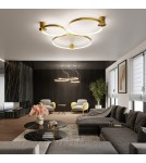Pendant lamps circles - Thoro RIO 78 pendant lamp gold gloss LED 3000K TH.246 - product 13