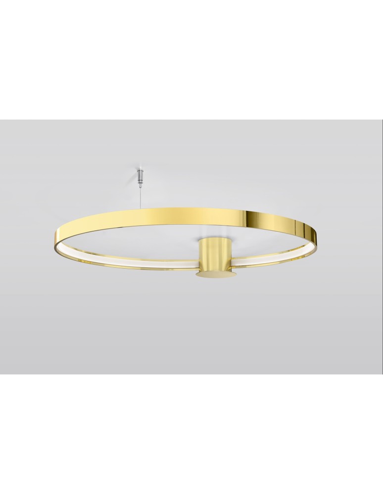 Ring ceiling lamps - Thoro Plafond RIO 78 glossy gold LED 3000K TH.252 - product kolory-swiatla.pl 2