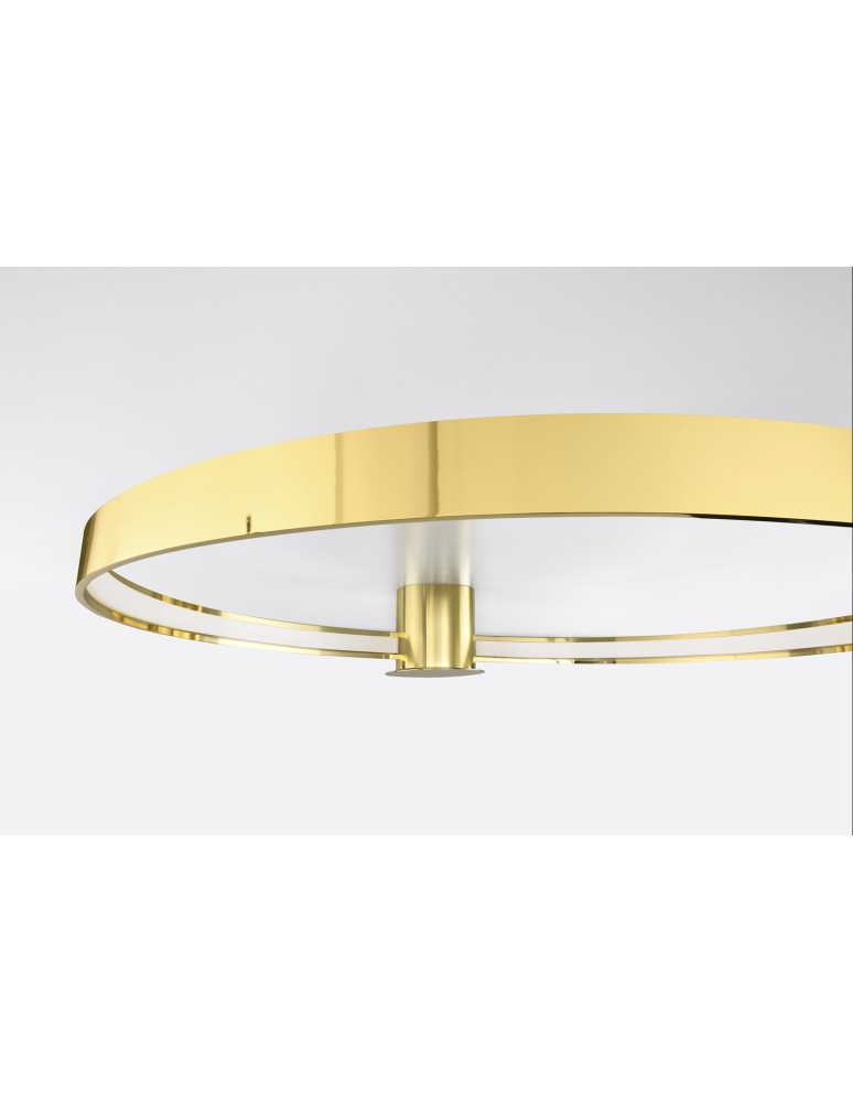 Ring ceiling lamps - Thoro Plafond RIO 78 glossy gold LED 3000K TH.252 - product kolory-swiatla.pl 4