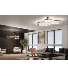 Ring ceiling lamps - Thoro Plafond RIO 78 glossy gold LED 3000K TH.252 - product 13