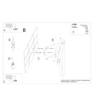 LED wall lamps - Thoro Wall lamp GALAKSE black LED 2700-6500K TH.281 - product 10