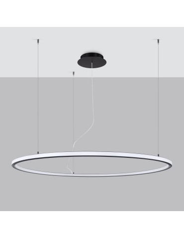 Thoro Chandelier RISA 120 black LED 3000K TH.276 - product 2