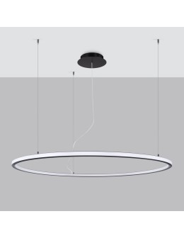 Thoro Żyrandol RISA 120 czarny LED 3000K TH.276 - produkt 2