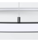 Pendant lamps circles - Thoro Chandelier RISA 120 black LED 3000K TH.276 - product 6