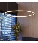 Pendant lamps circles - Thoro Chandelier RISA 120 black LED 3000K TH.276 - product 11