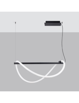 Thoro Lampa wisząca GALAKSE 84 czarna LED 2700-6500K TH.279 - produkt 2