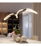 Pendant lamps over the island - Thoro GALAKSE 84 pendant lamp black LED 2700-6500K TH.279 - product 11