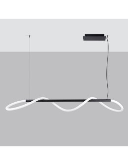 Thoro Lampa wisząca GALAKSE 148 czarna LED 2700-6500K TH.280 - produkt 2