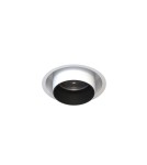Round flush-mounted lamps - Nowodvorski MONO SLIDE Flush Mounted Spot Max wattage 10W only LED GU10 White 10796 - product 1
