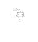 Round flush-mounted lamps - Nowodvorski MONO SLIDE Flush Mounted Spot Max wattage 10W only LED GU10 White 10797 - product 3