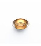 Round flush-mounted lamps - Nowodvorski MONO SLIDE Flush Mounted Spot Max wattage 10W only LED GU10 Satin Gold 10798 - product 1