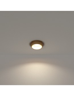 Nowodvorski MONO SLIDE Flush Mounted Spot Max wattage 10W only LED GU10 Satin Gold 10798 - product 2