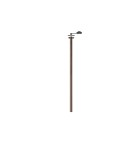 Round flush-mounted lamps - Nowodvorski LASER 750 Spot Flush Mounted Max wattage 10W only LED G9 Satin Chocolate 10912 - product 2
