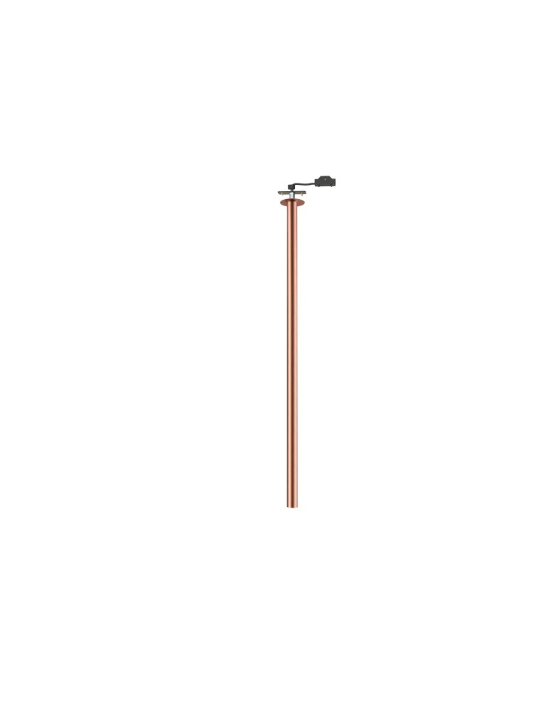 Round flush-mounted lamps - Nowodvorski LASER 750 Spot Flush Mounted Max wattage 10W only LED G9 Satin Copper 10911 - product kolory-swiatla.pl 2