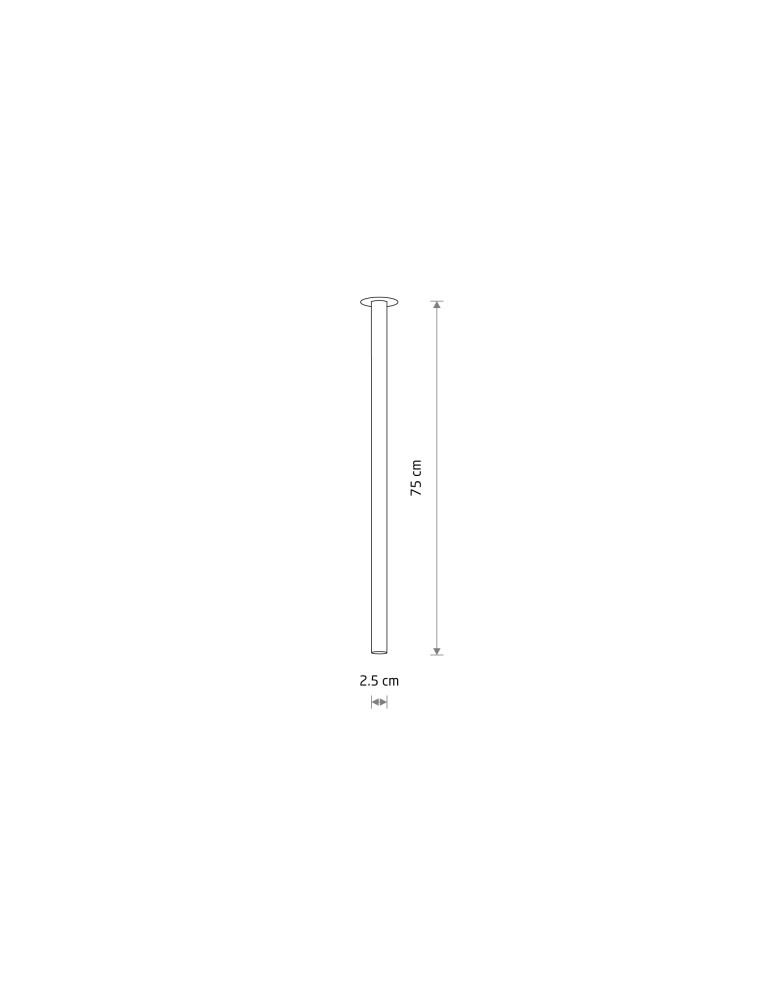 Round flush-mounted lamps - Nowodvorski LASER 750 Spot Flush Mounted Max wattage 10W only LED G9 Satin Copper 10911 - product kolory-swiatla.pl 3