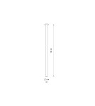 Round flush-mounted lamps - Nowodvorski LASER 900 Spot Flush Mounted Max wattage 10W only LED G9 Black 10913 - product 3