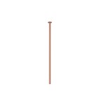 Round flush-mounted lamps - Nowodvorski LASER 900 Spot Flush Mounted Max wattage 10W only LED G9 Satin Copper 10916 - product 1