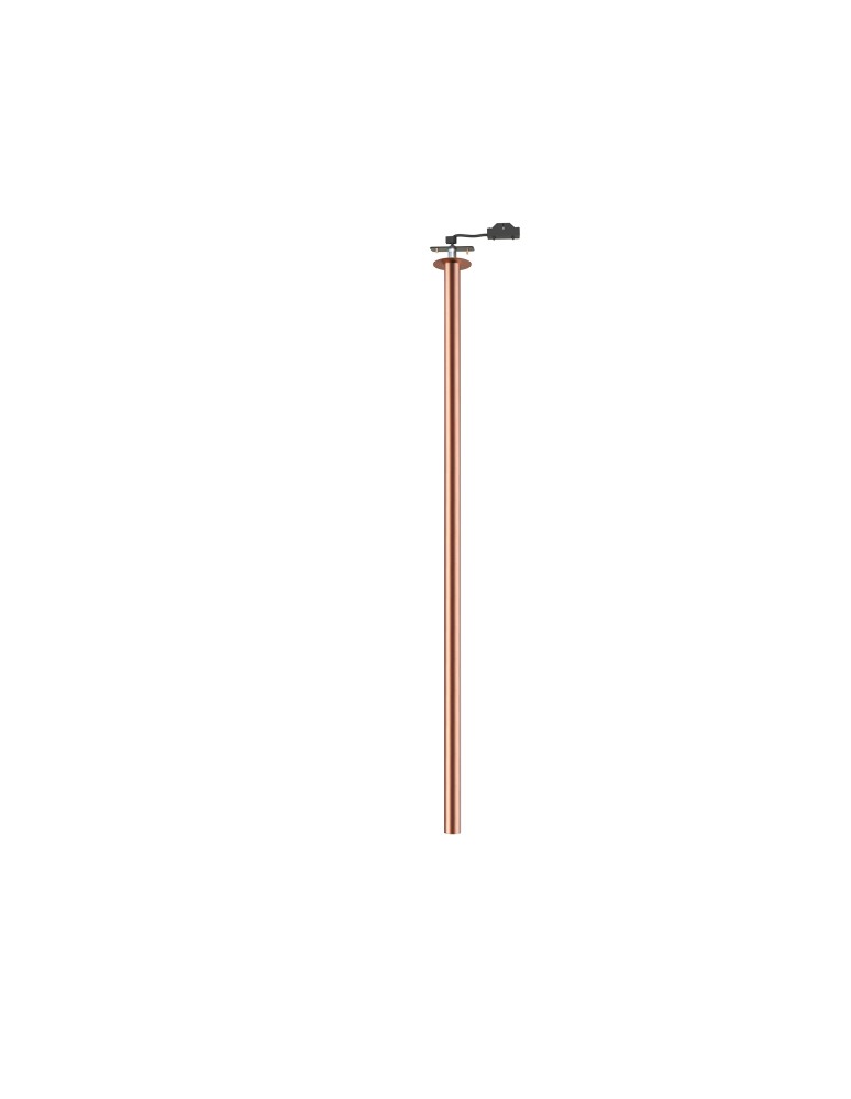 Round flush-mounted lamps - Nowodvorski LASER 900 Spot Flush Mounted Max wattage 10W only LED G9 Satin Copper 10916 - product kolory-swiatla.pl 2