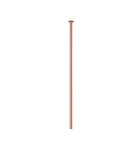 Round flush-mounted lamps - Nowodvorski LASER 1100 Spot Flush Mounted Max wattage 10W only LED G9 Satin Copper 10922 - product 1