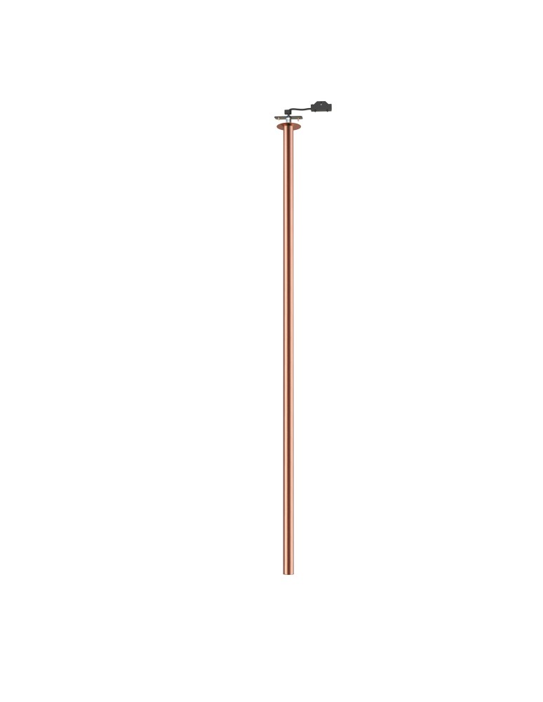Round flush-mounted lamps - Nowodvorski LASER 1100 Spot Flush Mounted Max wattage 10W only LED G9 Satin Copper 10922 - product kolory-swiatla.pl 2