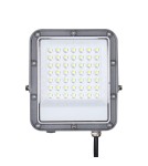 Outdoor floodlights / halopacks - ITALUX Timbo Floodlight Gray IP65 1xLED 30W Neutral White FD-23913-30W - product 2