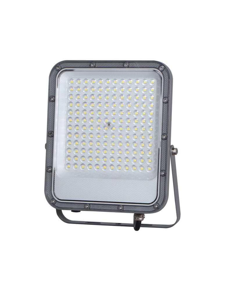 Outdoor floodlights / halopacks - ITALUX Timbo Floodlight Gray IP65 1xLED 100W Neutral White FD-23913-100W - product kolory-swiatla.pl 1