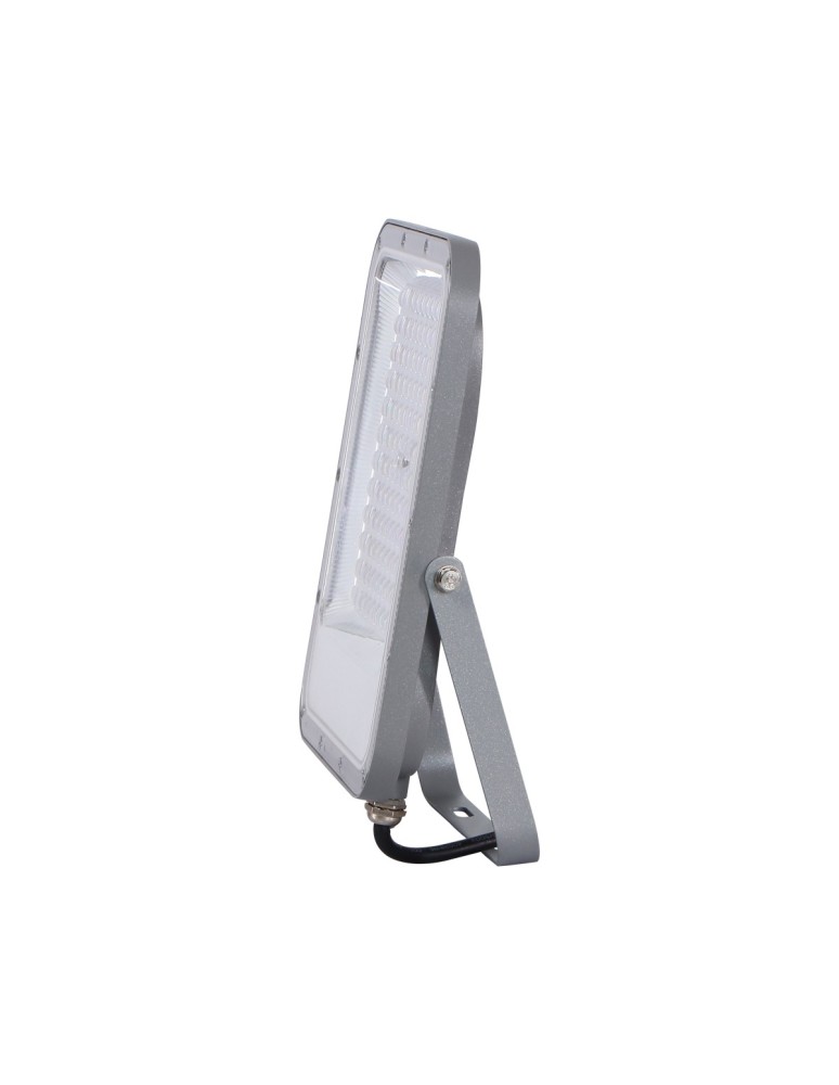 Outdoor floodlights / halopacks - ITALUX Timbo Floodlight Gray IP65 1xLED 100W Neutral White FD-23913-100W - product kolory-swiatla.pl 4