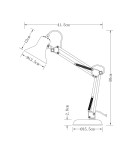 Desk lamps - ITALUX Tiago Table/Night Black 1xGU10 TB-29743-BK - product 2