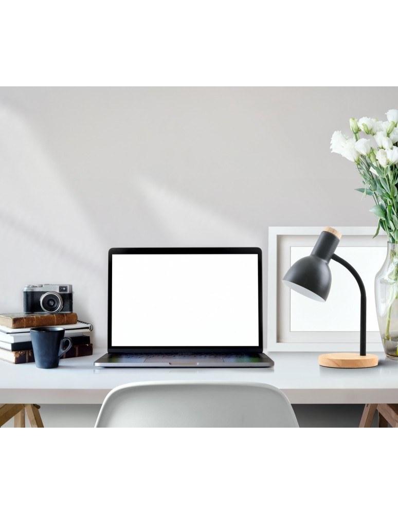 Children's table lamps - ITALUX Senza Table/nightstand Black 1xE27 TB-37263-BK - product kolory-swiatla.pl 3