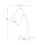 Children's table lamps - ITALUX Prato Table/nightstand Orange 1xE27 TB-37643-OG - product 3