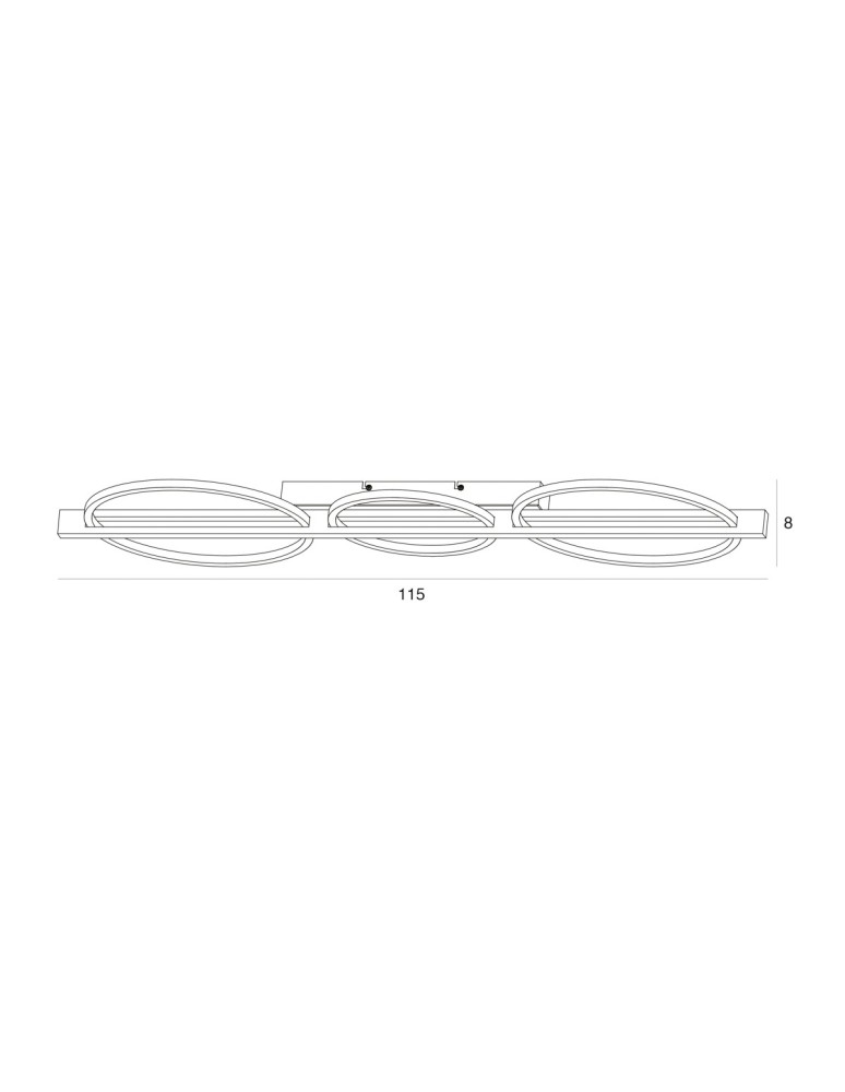 LED ceiling lamps - ITALUX Natano Plafond Black Sandblasted 3xLED 38W Warm White PLF-55362-40W-WO - product kolory-swiatla.pl 2
