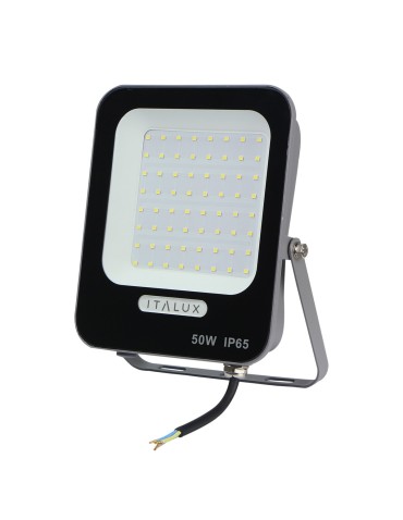 ITALUX Korta Floodlight Gray IP65 1xLED 50W Neutral White FD-27253-50W