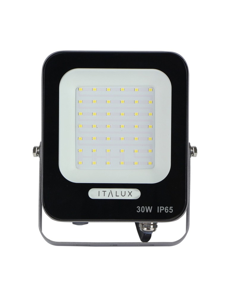 Outdoor floodlights / halopacks - ITALUX Korta Floodlight Gray IP65 1xLED 30W Neutral White FD-27253-30W - product kolory-swiatla.pl 4