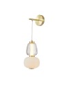 ITALUX Eris Pendant Sandblasted Gold with Gloss 1xLED 18W WL-98374-18W-GD