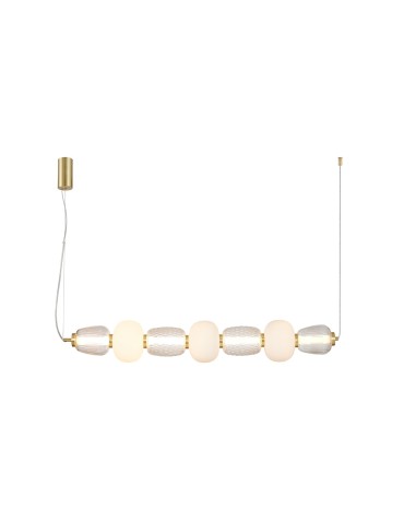 ITALUX Eris Pendant Sandblasted Gold with Gloss 1xLED 42W PND-98374-42W-GD