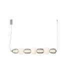 Designer pendant lamps - ITALUX Eris Pendant Chrome 1xLED 42W PND-98374-42W-CH - product 1
