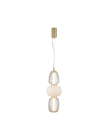 ITALUX Eris Pendant Sandblasted Gold with Gloss 1xLED 28W PND-98374-28W-GD
