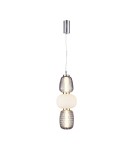 Designer pendant lamps - ITALUX Eris Pendant Chrome 1xLED 28W PND-98374-28W-CH - product 1