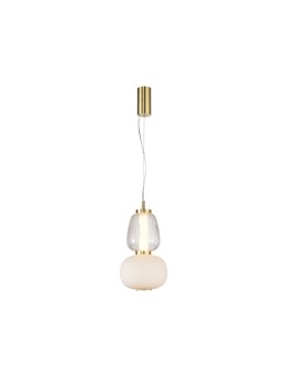 ITALUX Eris Pendant Sandblasted Gold with Gloss 1xLED 18W PND-98374-18W-GD