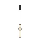 Designer pendant lamps - ITALUX Bruni Pendant Black matte 1xLED 19W PND-27372-1-19W-BK - product 1