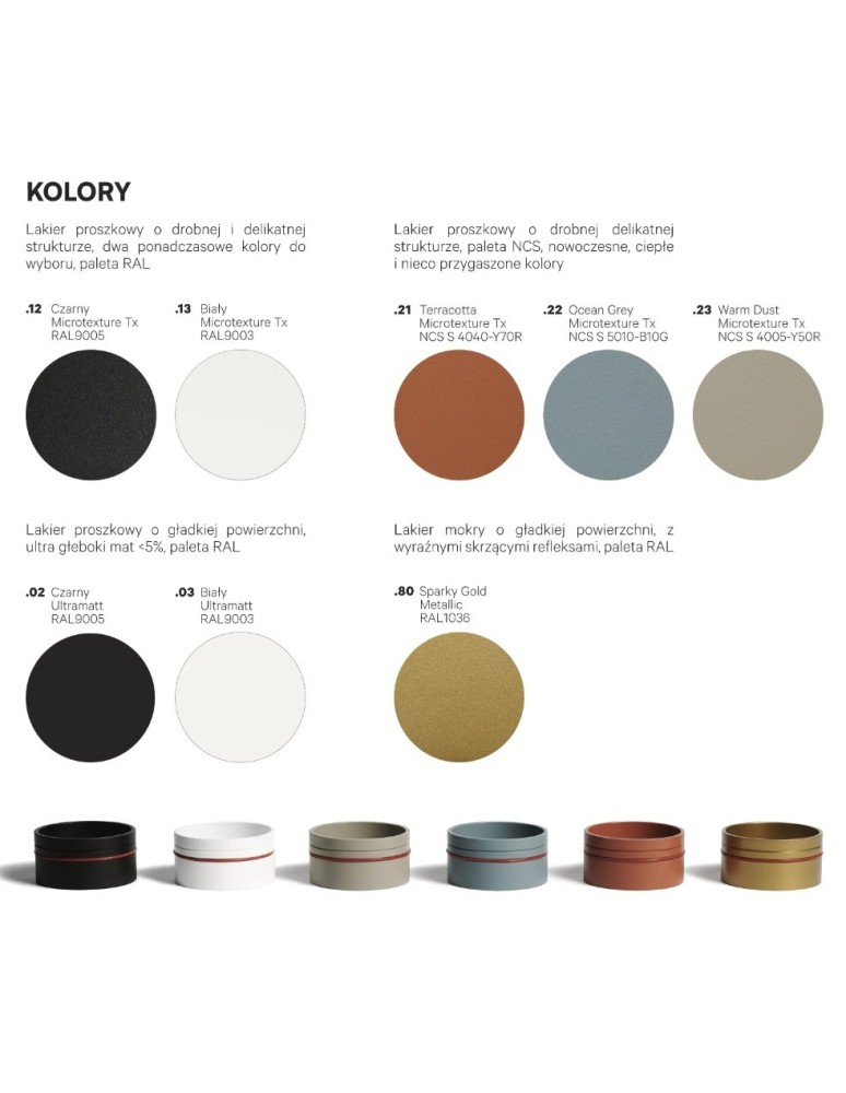 Frameless flush-mounted lamps - trimless - Labra HEDION 60 LC - Mounting ring (REQUIRED !) 4.3849 - product kolory-swiatla.pl 5