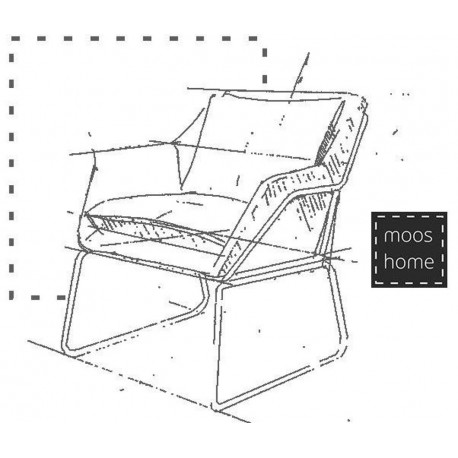 Step into Design Fotel welurowy FLUENCE ciemna zieleń 25073-z