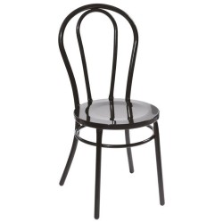  Moos Home Krzesło CAFE czarne MH-009CH-B