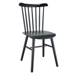  Moos Home Krzesło STICK jesionowe czarne MH-010CH-B