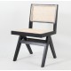  Moos Home Krzesło BOHO bukowe w kolorze czarnym MH-012CH-BN