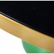 Step into Design Stolik kawowy DOLCE FLAT zielono czarny 75cm C2-75 green