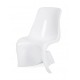 King Home Krzesło HER białe - włókno szklane (JH-072-1-HER.BIALY)