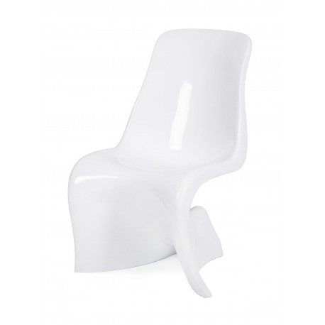 King Home Krzesło HER białe - włókno szklane (JH-072-1-HER.BIALY)