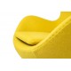 King Home Fotel EGG CLASSIC musztardowy.21 - wełna, podstawa aluminiowa (JH-026.MUSZTARDA.21)