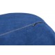 King Home Fotel EGG CLASSIC VELVET granatowy - welur, podstawa aluminiowa (JH-026.DBLUE.108)